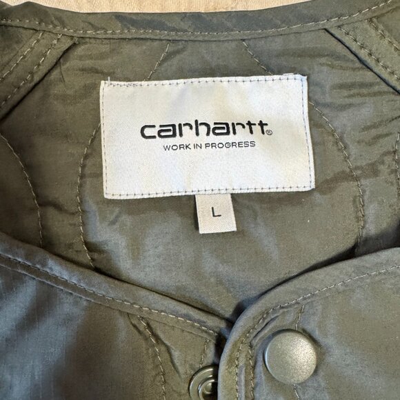 Carhartt WIP Women's Khaki and Green Jacket - Picture 2 of 6